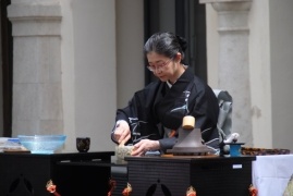 茶道デモンストレーション