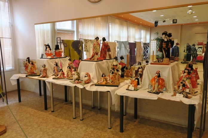 会場内における展示