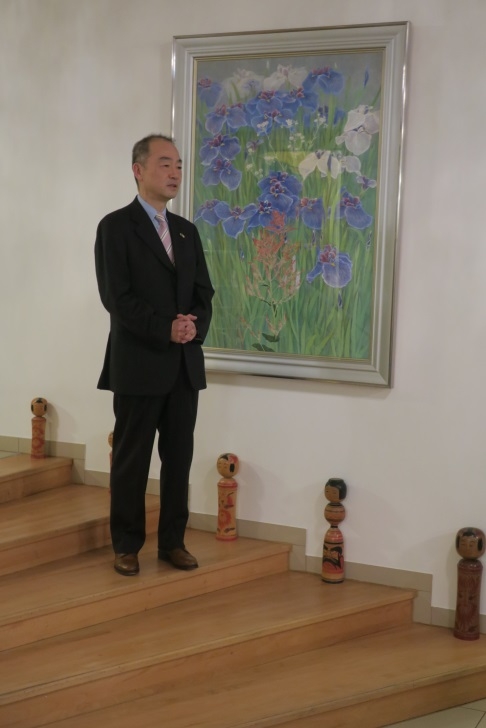 新美(しんみ)大使挨拶