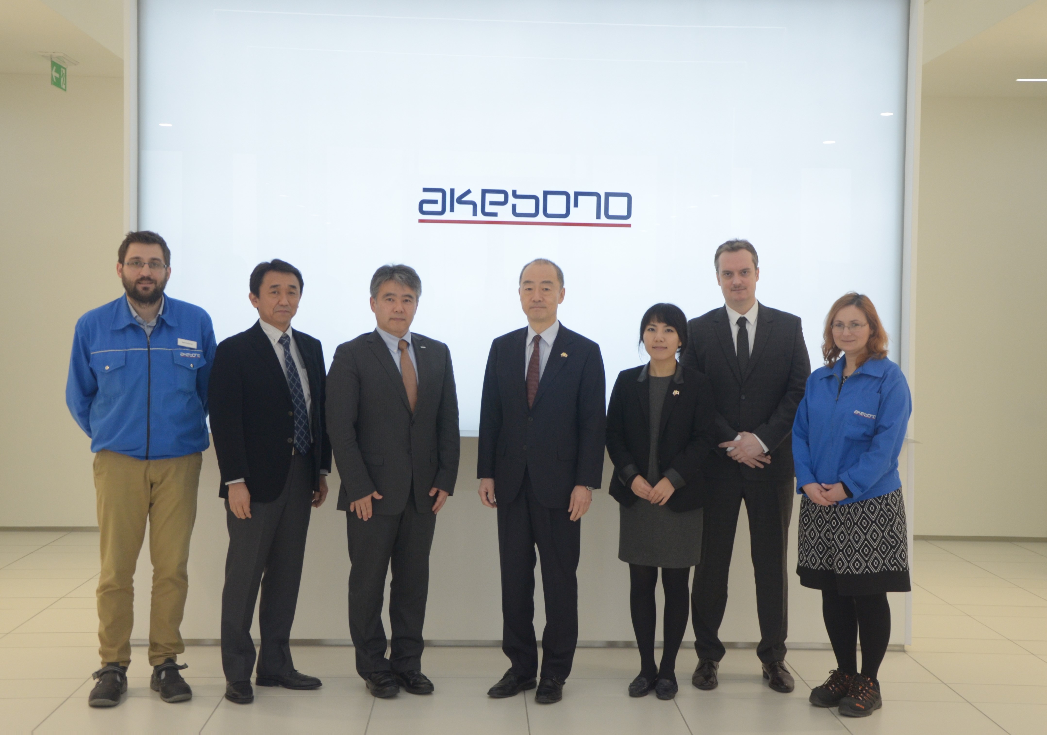 Akebono Brake Slovakia訪問