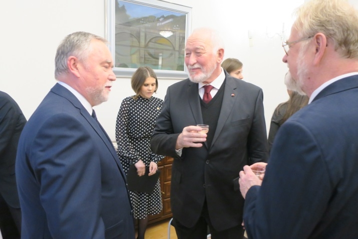 Momentka z následnej recepcie
