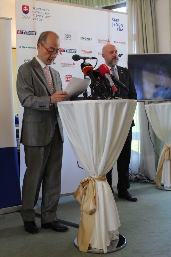 Príhovor veľvyslanca Shimmiho