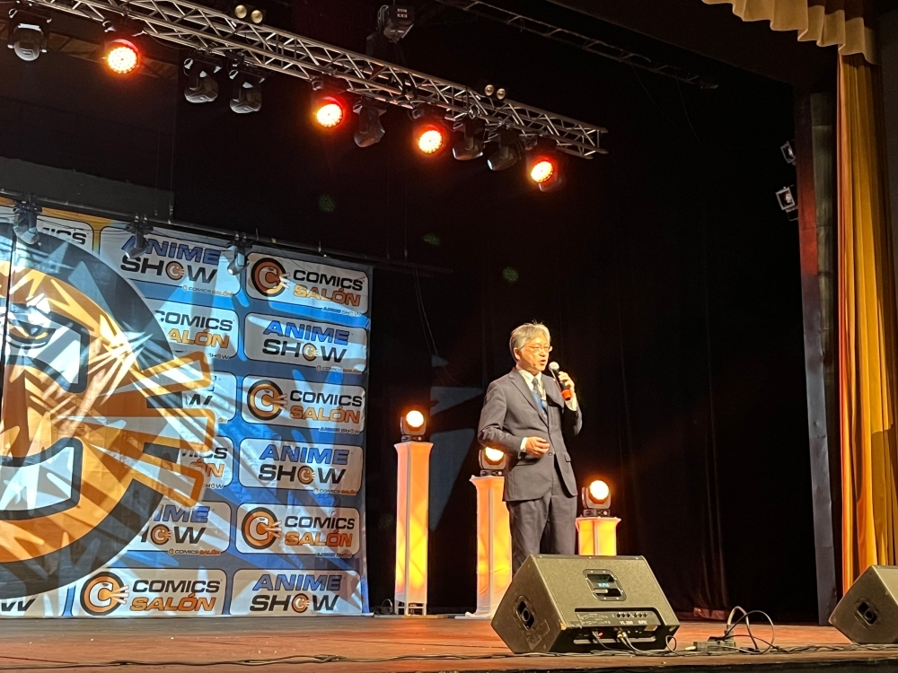 Návšteva zástupcu vedúceho misie Veľvyslanectva Japonska v SR na medzinárodnom festivale popkultúry Comics Salón 2025 