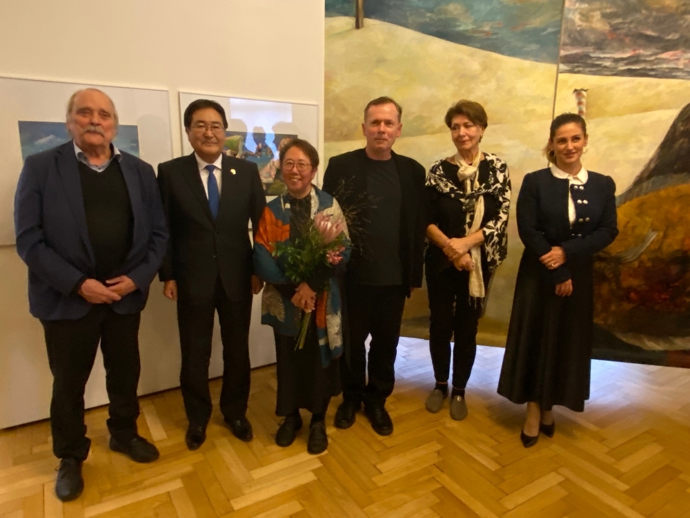 2025年10月8日（火曜日）川上大使の「UNITED BY ART」開会式出席
