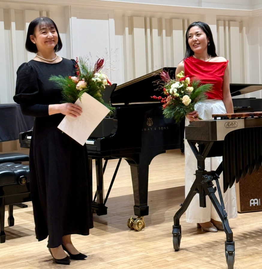 2025年12月14日（日曜日）マリンバとピアノのコンサート
