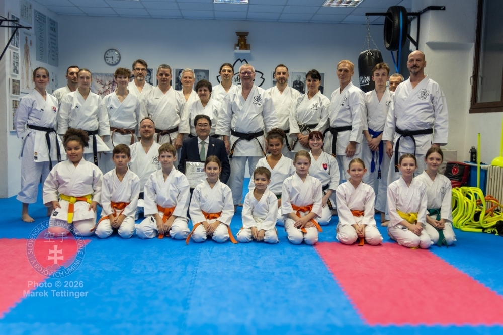 Veľvyslanec Kawakami navštívil TJ BUDO Bratislava / KK Duvikan Bratislava